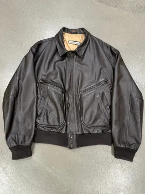 1990s Emporio Armani aviator bomber jacket