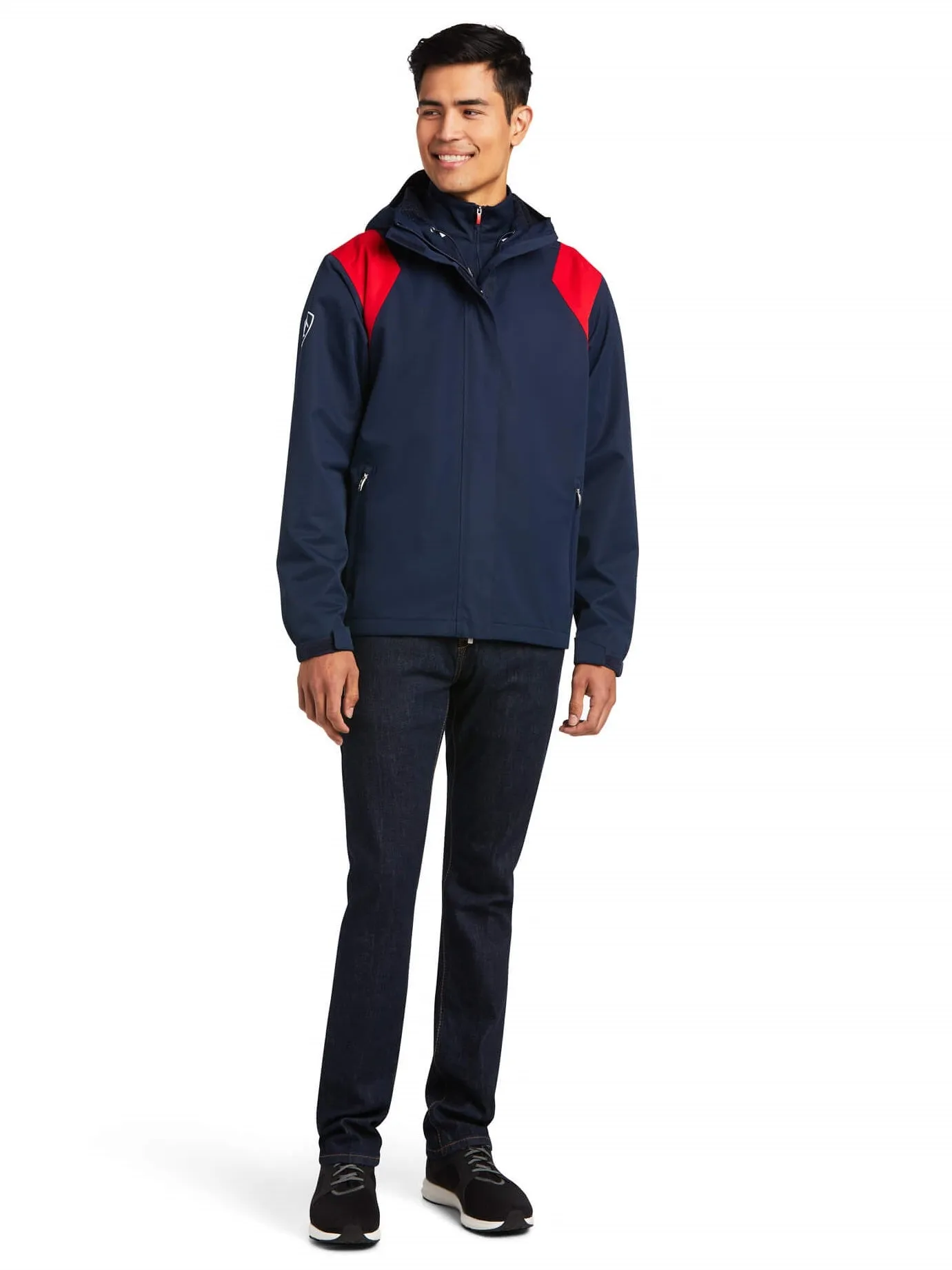 30% OFF - ARIAT Mens Spectator Waterproof Jacket - Team Navy - Size: LARGE