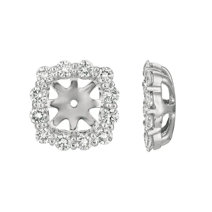 5MM DIAMOND EARRING JACKETS 14K GOLD (0.74 CTW)1364.30