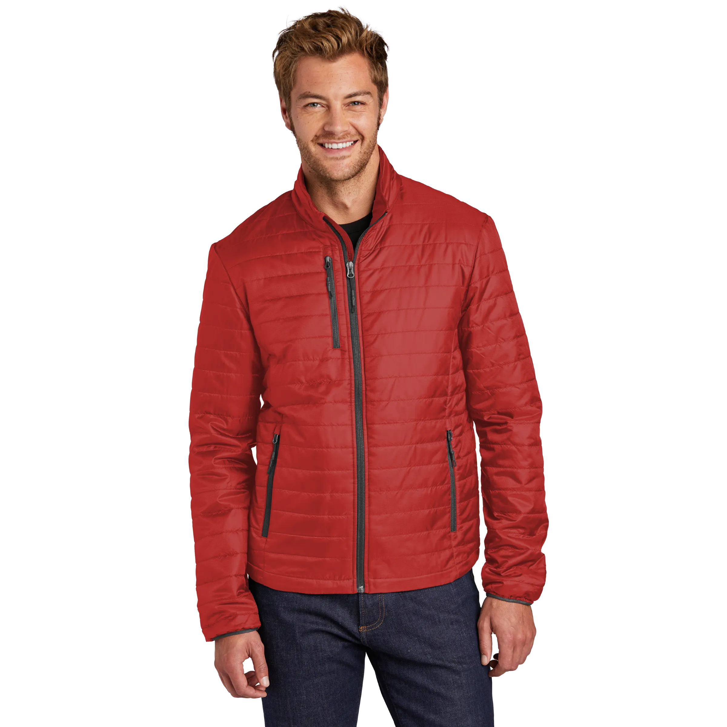 A2064M Mens Packable Puffy Jacket