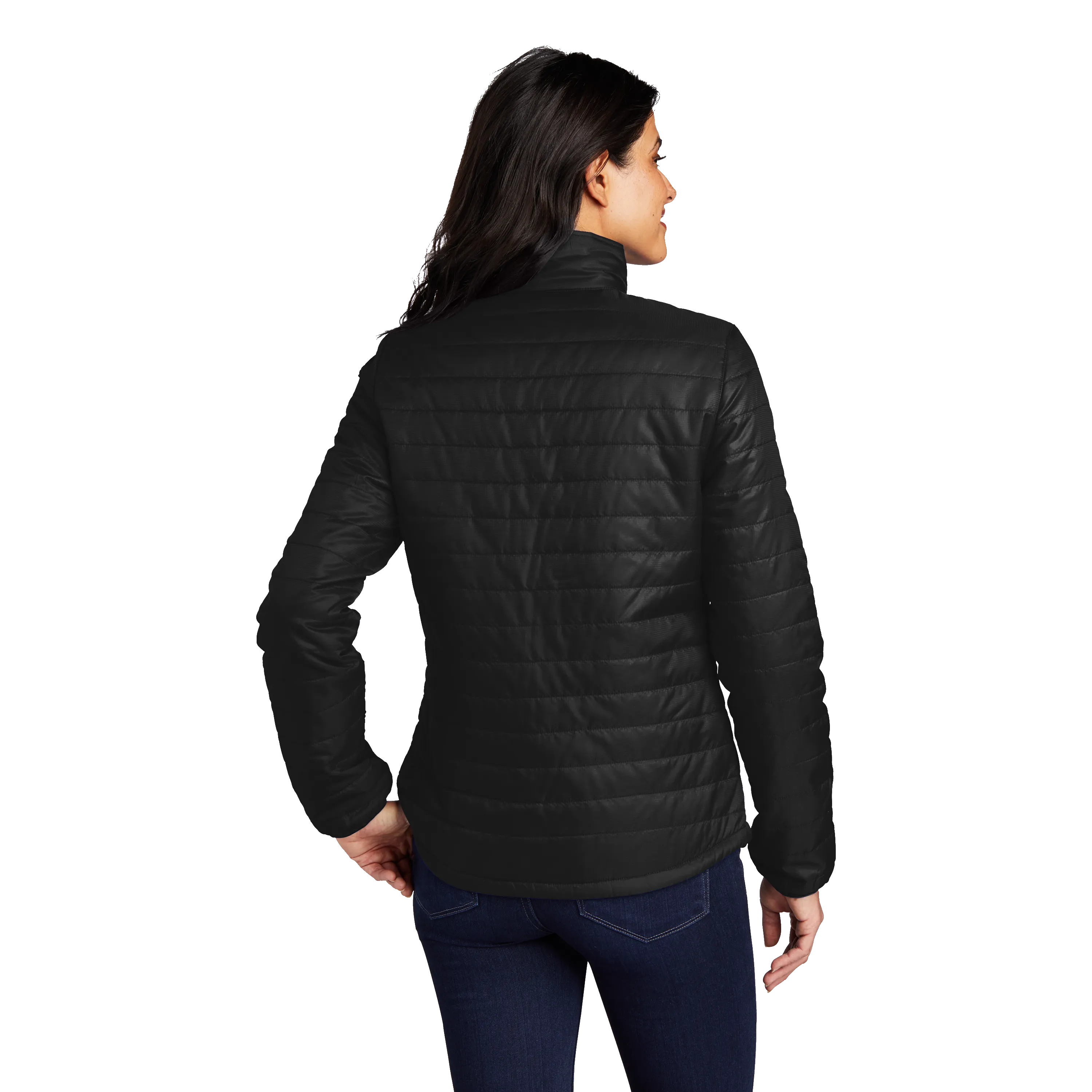 A2064W Ladies Packable Puffy Jacket