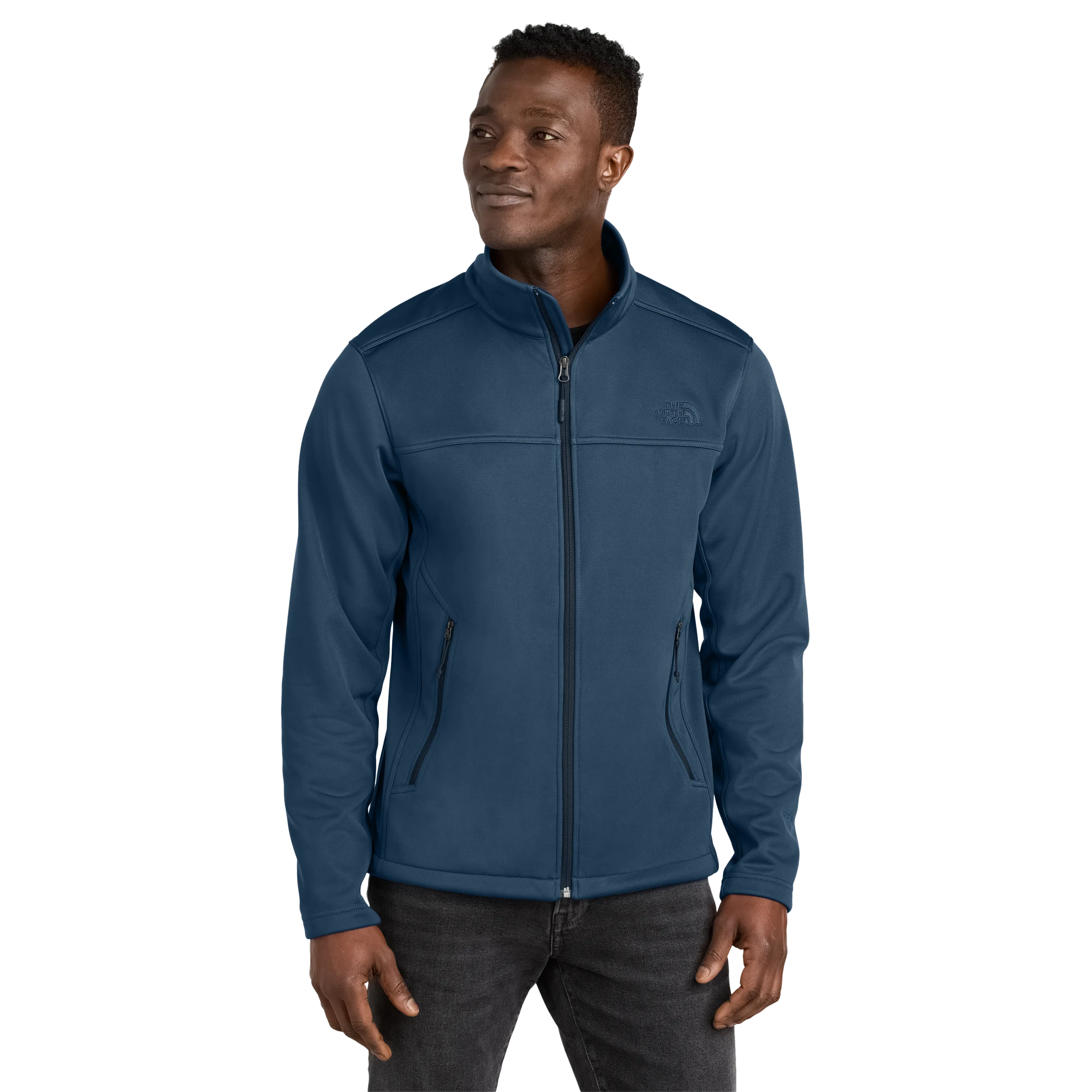 A2504M  Men's Chest Logo Ridgewall Soft Shell Jacket