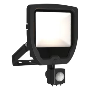 Ansell ACAE30/1/CW/B/PIR Calinor EVO LED Floodlight PIR Cool White 4000K 30W Black