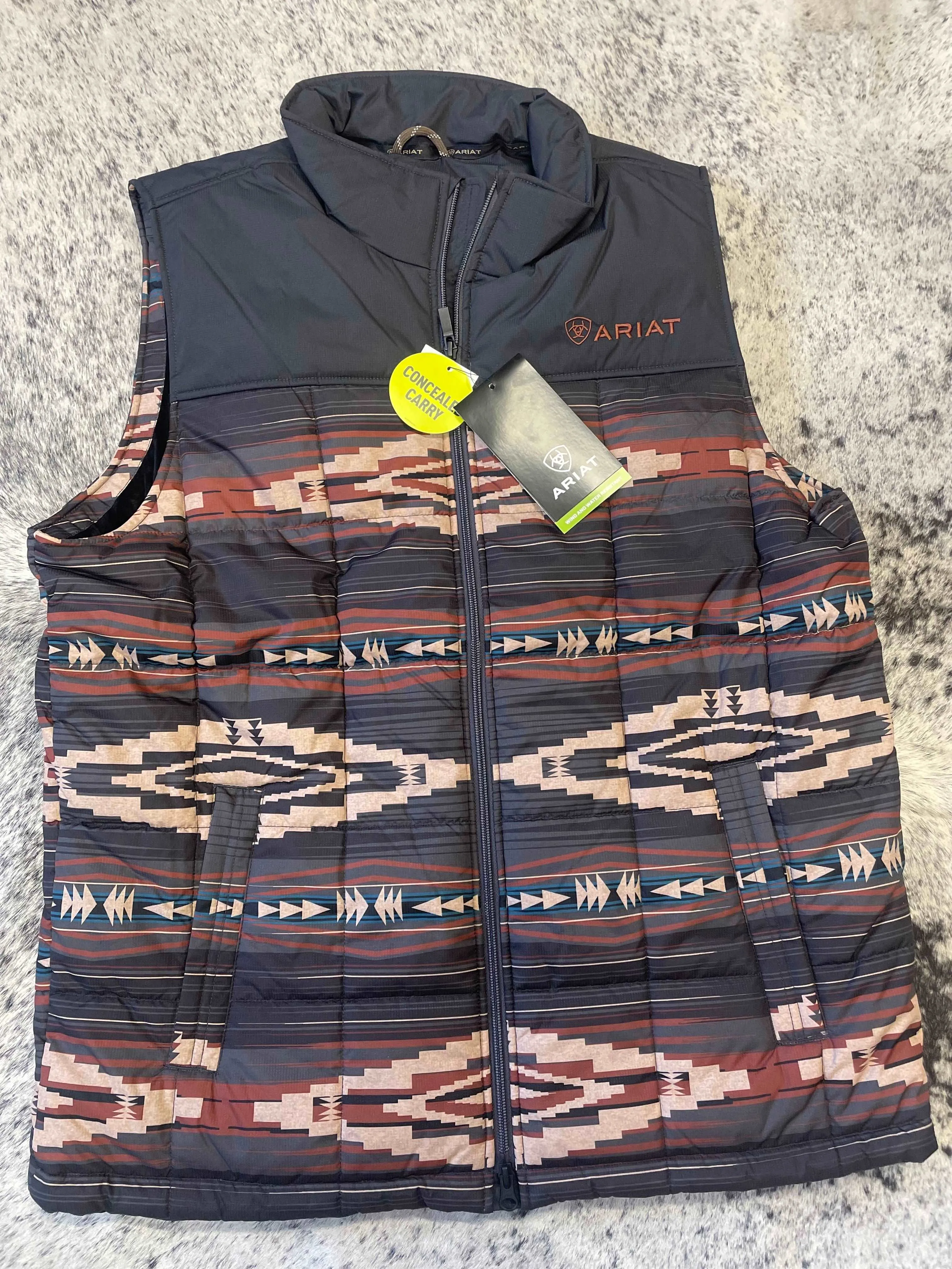 Ariat Crius Insulated Vest in Cornstalk