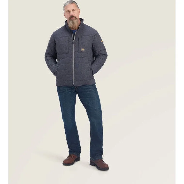 Ariat Men's Rebar Valiant Stretch 200G Insulated Jacket Charcoal - 10041581
