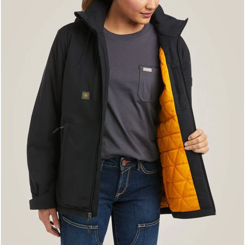 Ariat Women's Rebar Storm Fighter 2.0 WP Jacket Black - 10037606