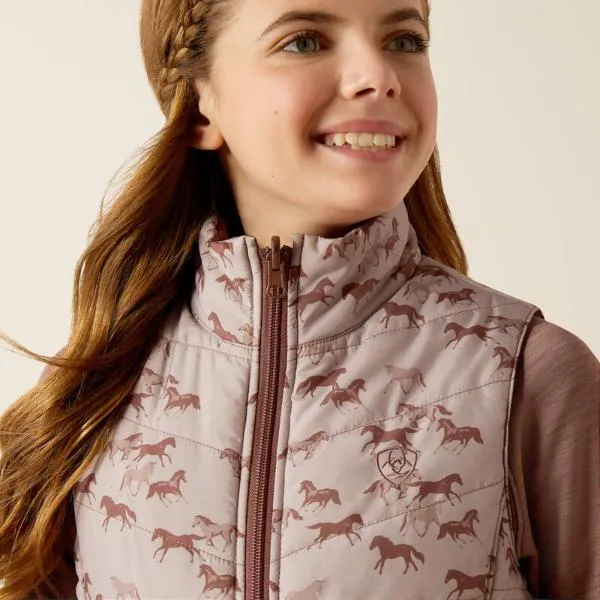 Ariat Youth Bella Reversible Insulated Vest | Scattering Horses