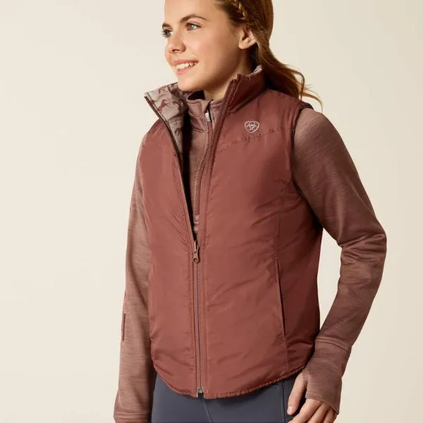 Ariat Youth Bella Reversible Insulated Vest | Scattering Horses