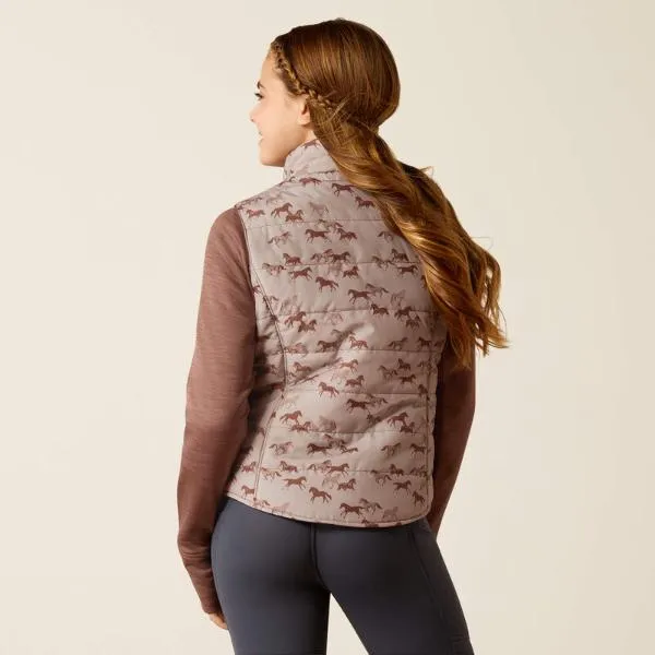 Ariat Youth Bella Reversible Insulated Vest | Scattering Horses