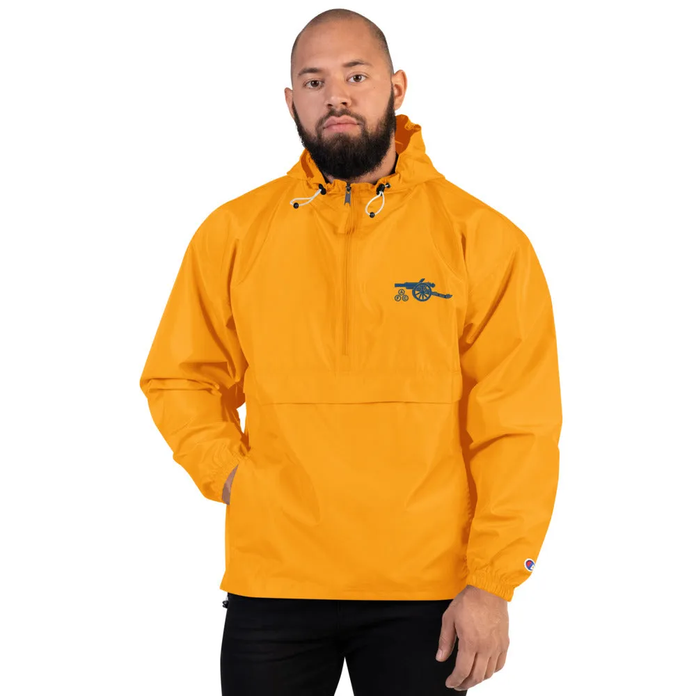 Arsenal AFC Cannon Embroidered  - Champion Packable Jacket -  Delivery over 30 days from the USA