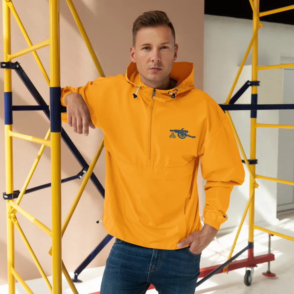 Arsenal AFC Cannon Embroidered  - Champion Packable Jacket -  Delivery over 30 days from the USA