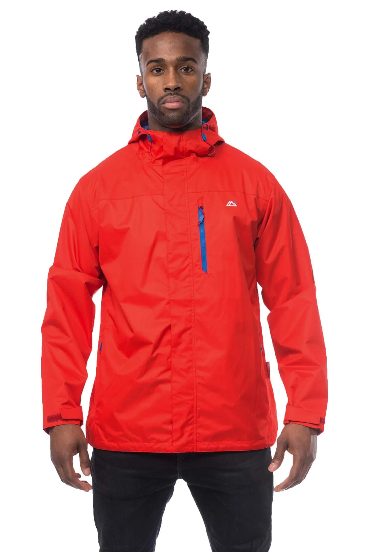 Ascent Mens Waterproof Jacket - High Risk Red