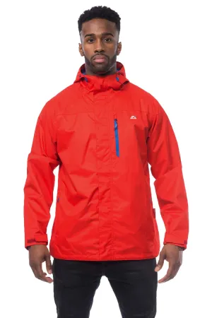 Ascent Mens Waterproof Jacket - High Risk Red