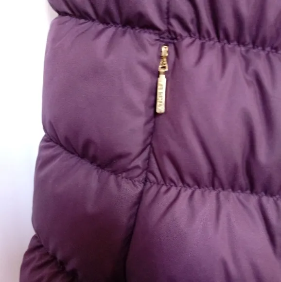 Athleta Downabout Asymmetrical Zip Puffer Down Vest XXS