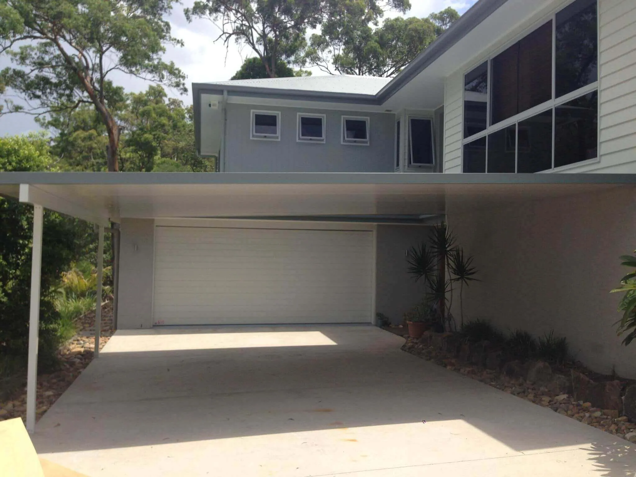 Attached Insulated Patio/Carport Metal Fascia 9 x 2.0m