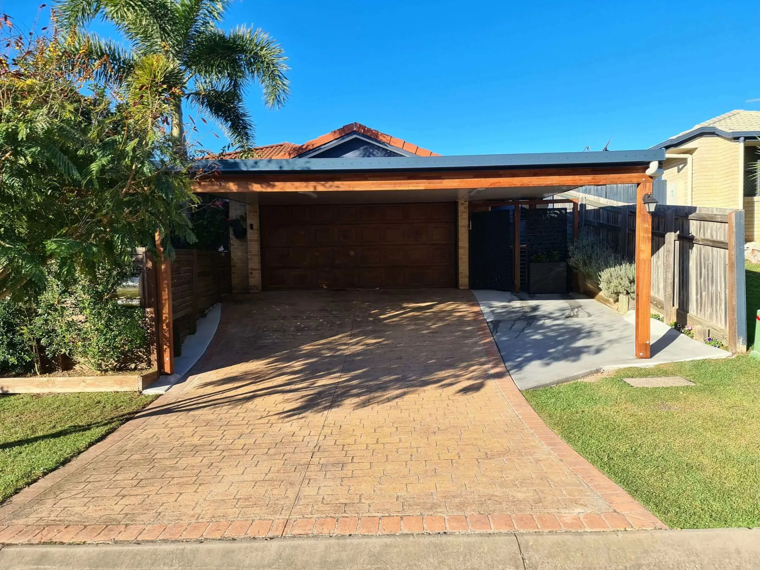 Attached Insulated Patio/Carport Metal Fascia 9 x 2.0m