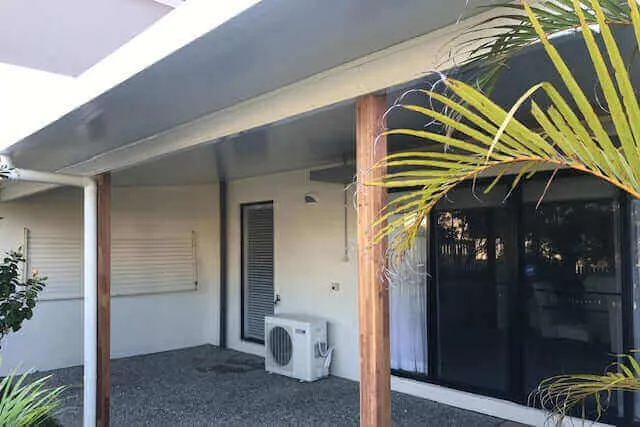 Attached Insulated Patio/Carport Metal Fascia 9 x 2.0m