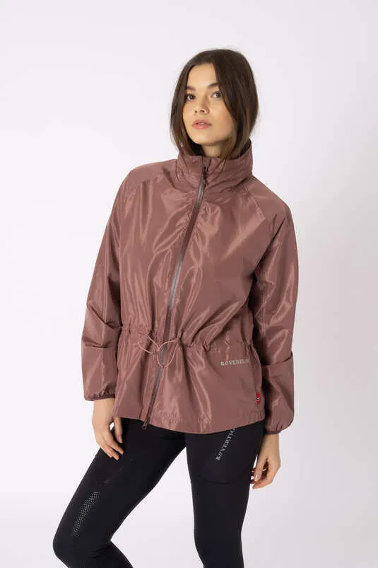 B Veritgo Ladies Kristina Waterproof Jacket Burgandy