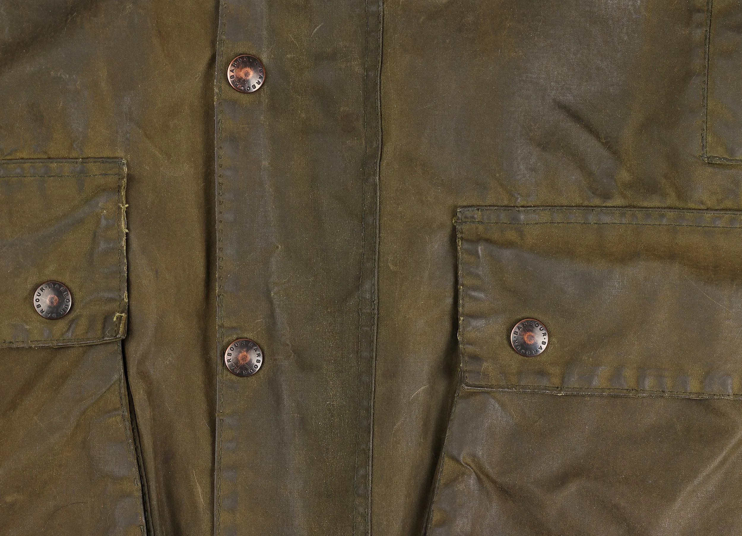 Barbour Northumbria Wax Jacket - Green - M