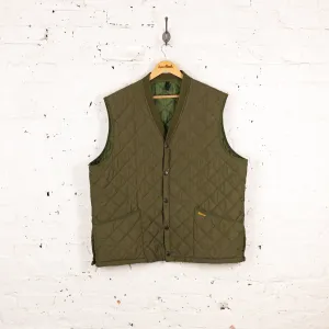 Barbour Quilted Eskdale Waistcoat Gilet Jacket - Green - XXL