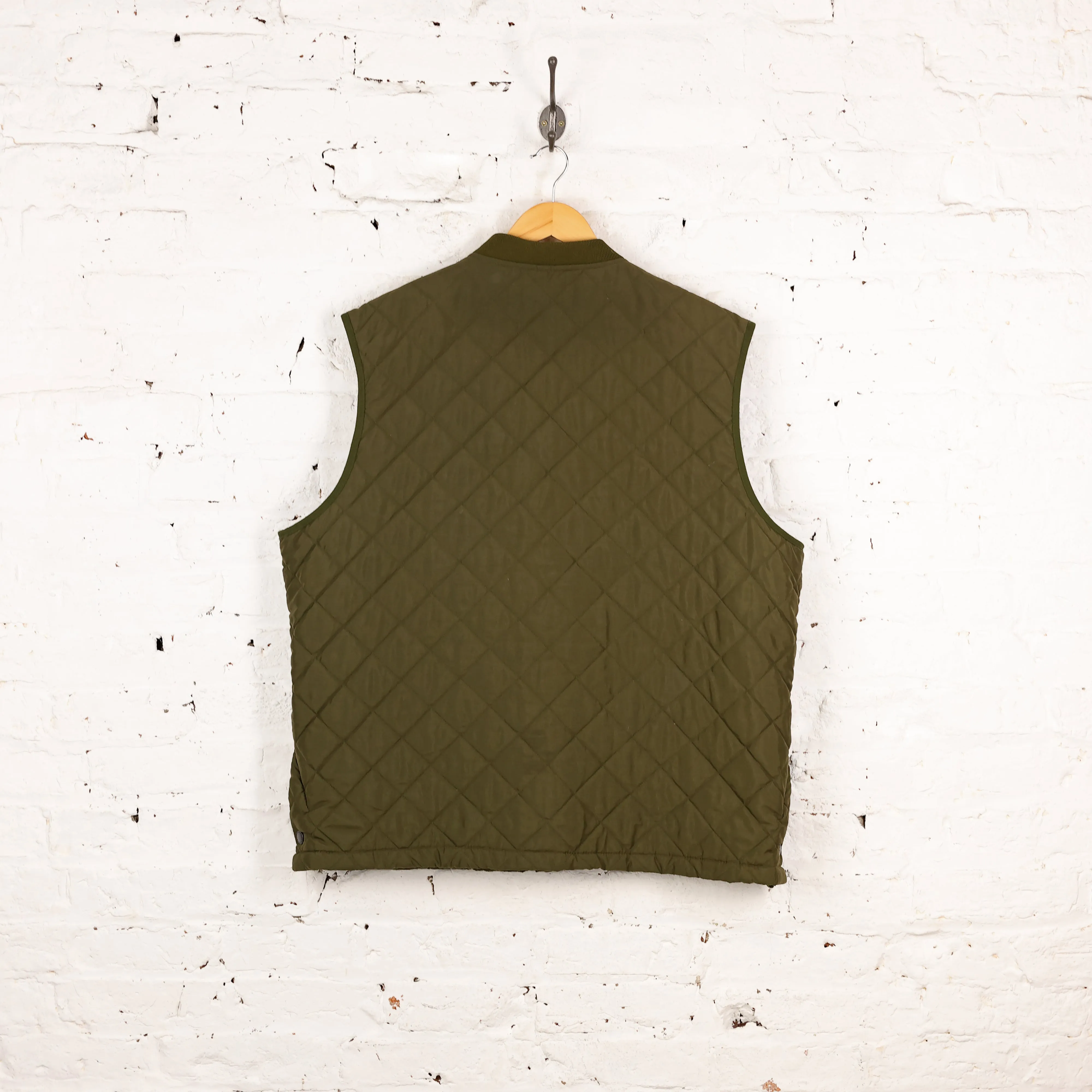 Barbour Quilted Eskdale Waistcoat Gilet Jacket - Green - XXL
