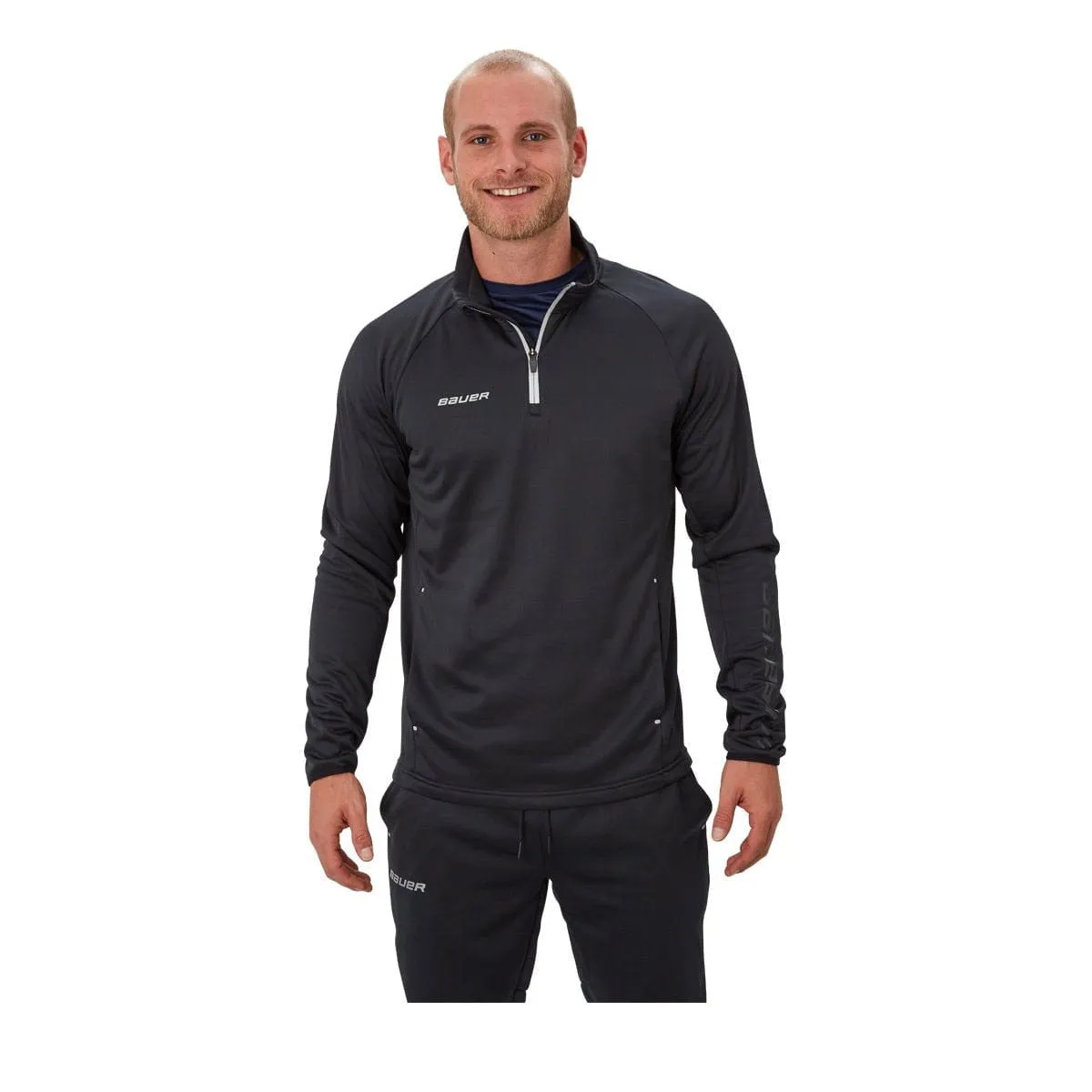 Bauer Vapor Fleece Senior 1/4 Zip Jacket