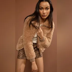 BB Dakota Teddy or Not Bomber Jacket