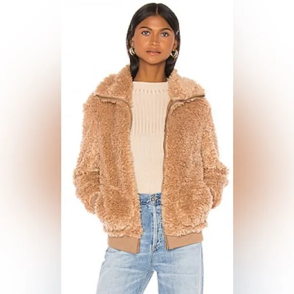 BB Dakota Teddy or Not Bomber Jacket