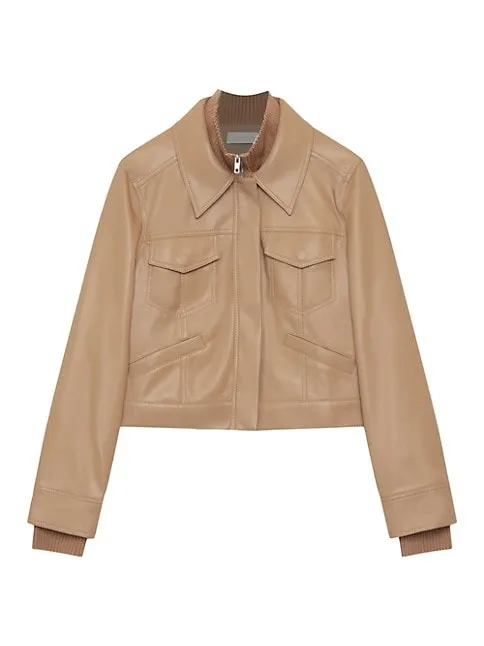 Becka Boxy Zip Up Jacket