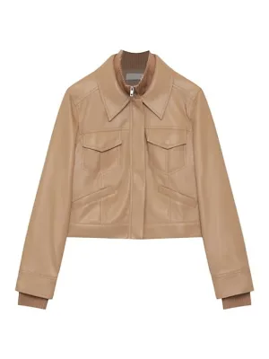 Becka Boxy Zip Up Jacket