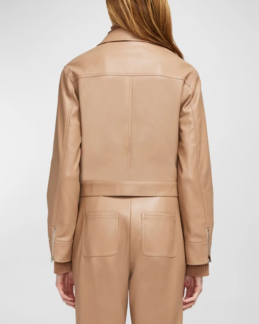 Becka Boxy Zip Up Jacket