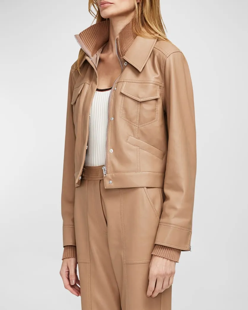 Becka Boxy Zip Up Jacket