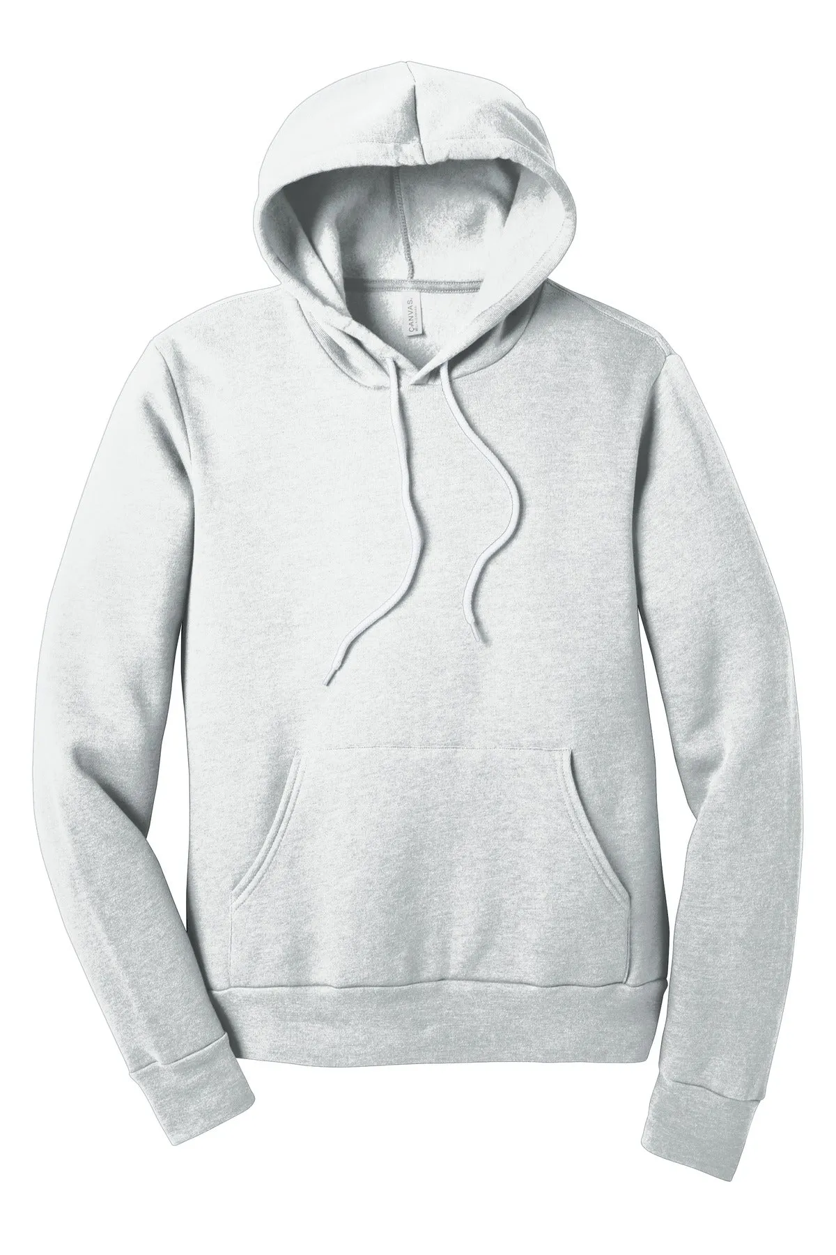 BELLA CANVAS  Unisex Sponge Fleece Pullover Hoodie. BC3719 Ash
