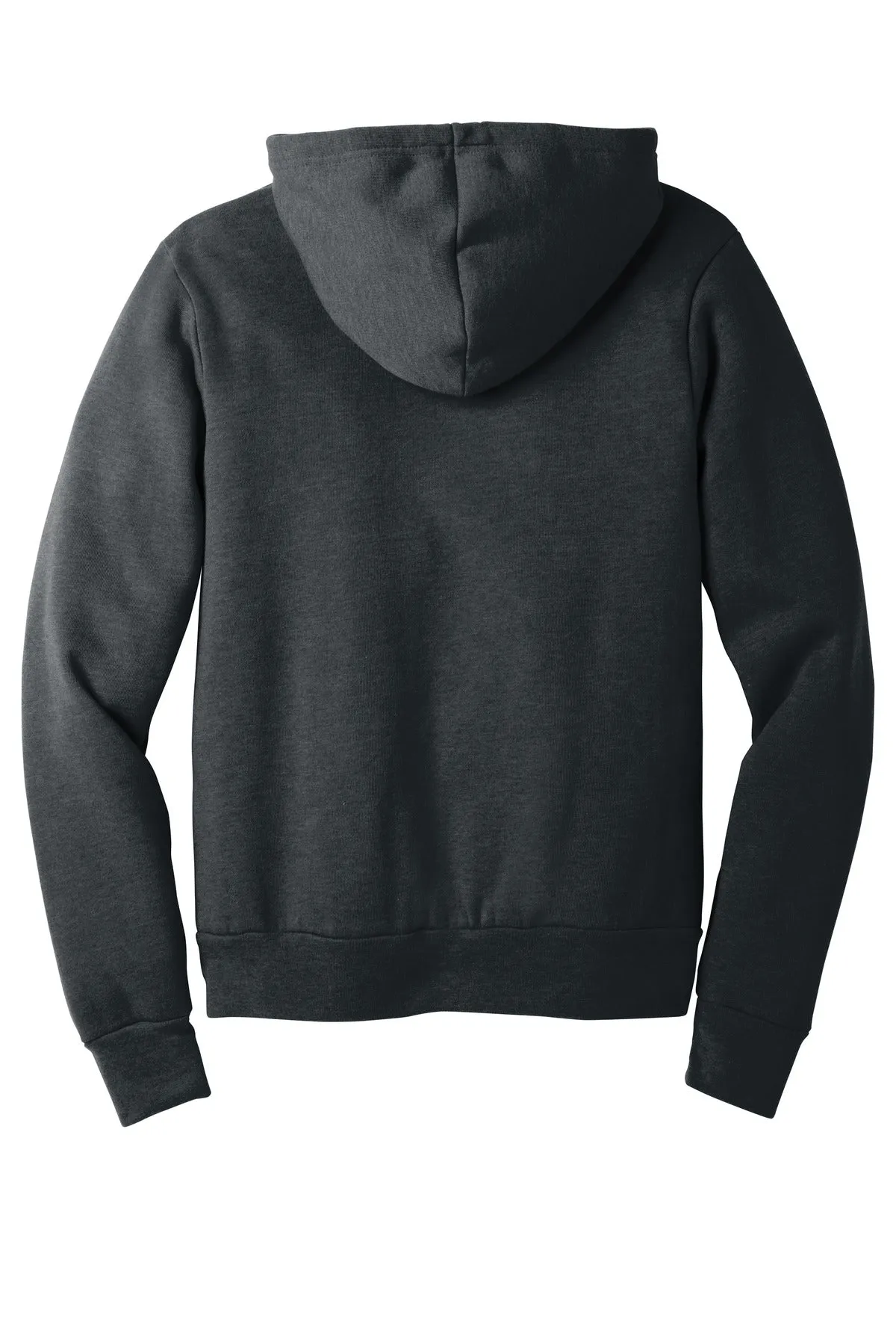 BELLA CANVAS  Unisex Sponge Fleece Pullover Hoodie. BC3719 Dark Grey Heather