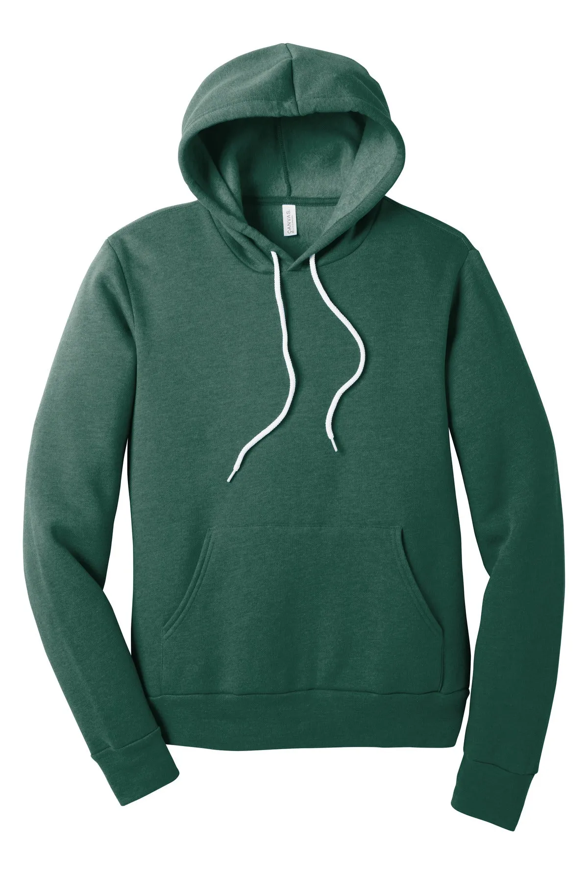 BELLA CANVAS  Unisex Sponge Fleece Pullover Hoodie. BC3719 Heather Forest