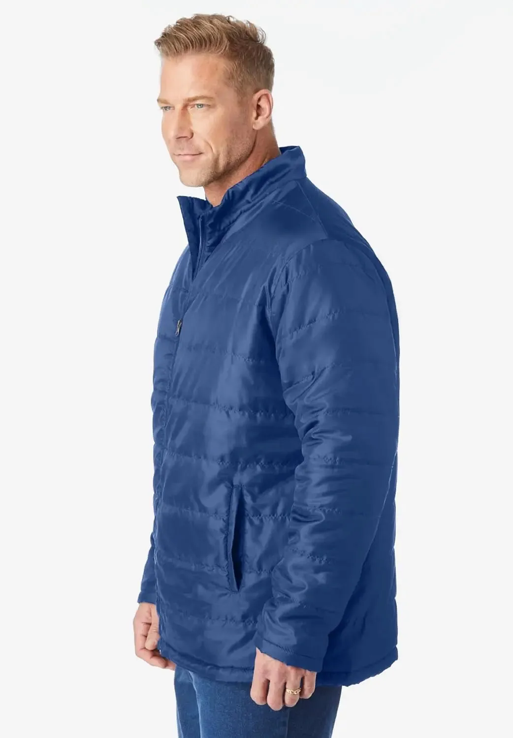 Big and Tall Men's Puffer Jacket