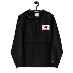 Big Bear Snowboarding Grizzly Flag Champion Packable Jacket