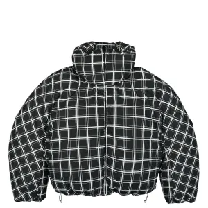 Big Check Nylon Padded Jacket
