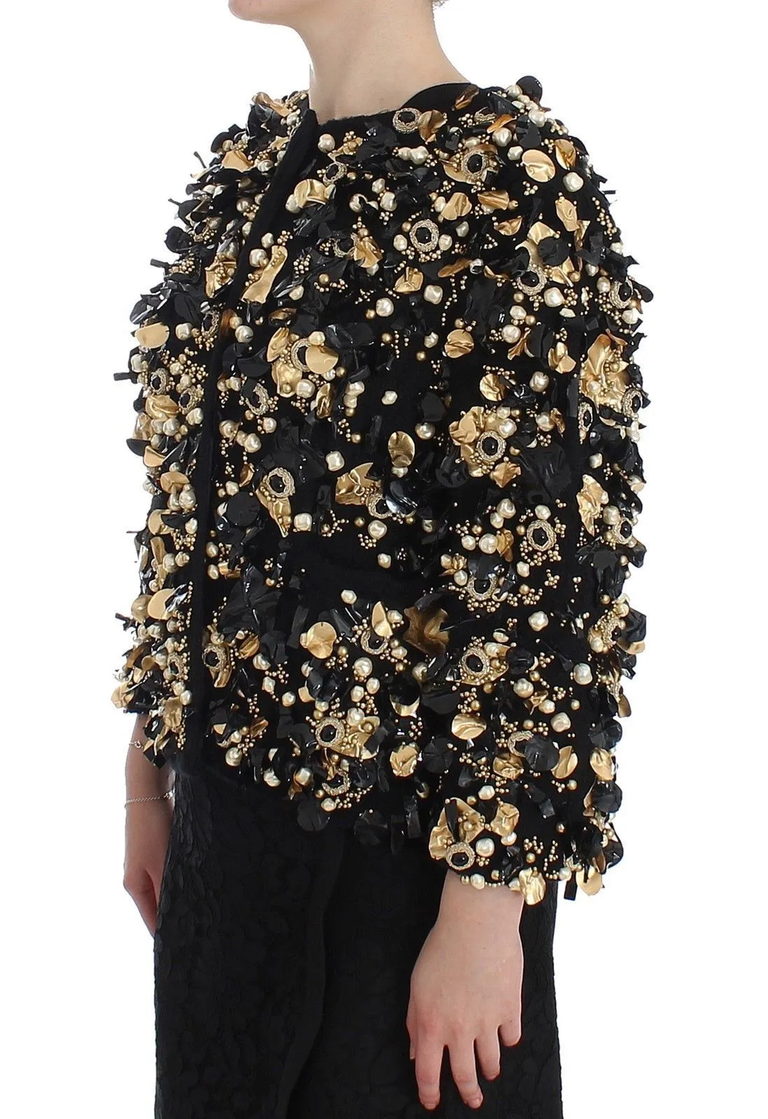 Black Gold Crystal SPECIAL PIECE Jacket