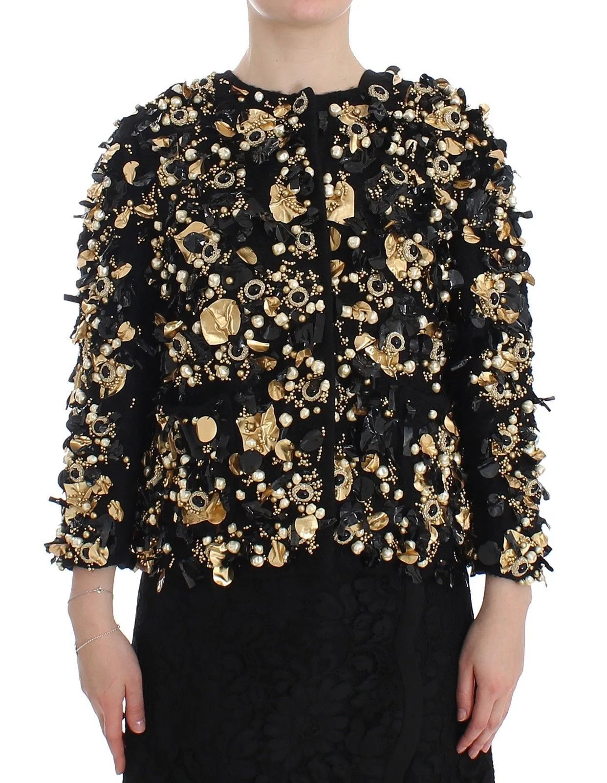 Black Gold Crystal SPECIAL PIECE Jacket