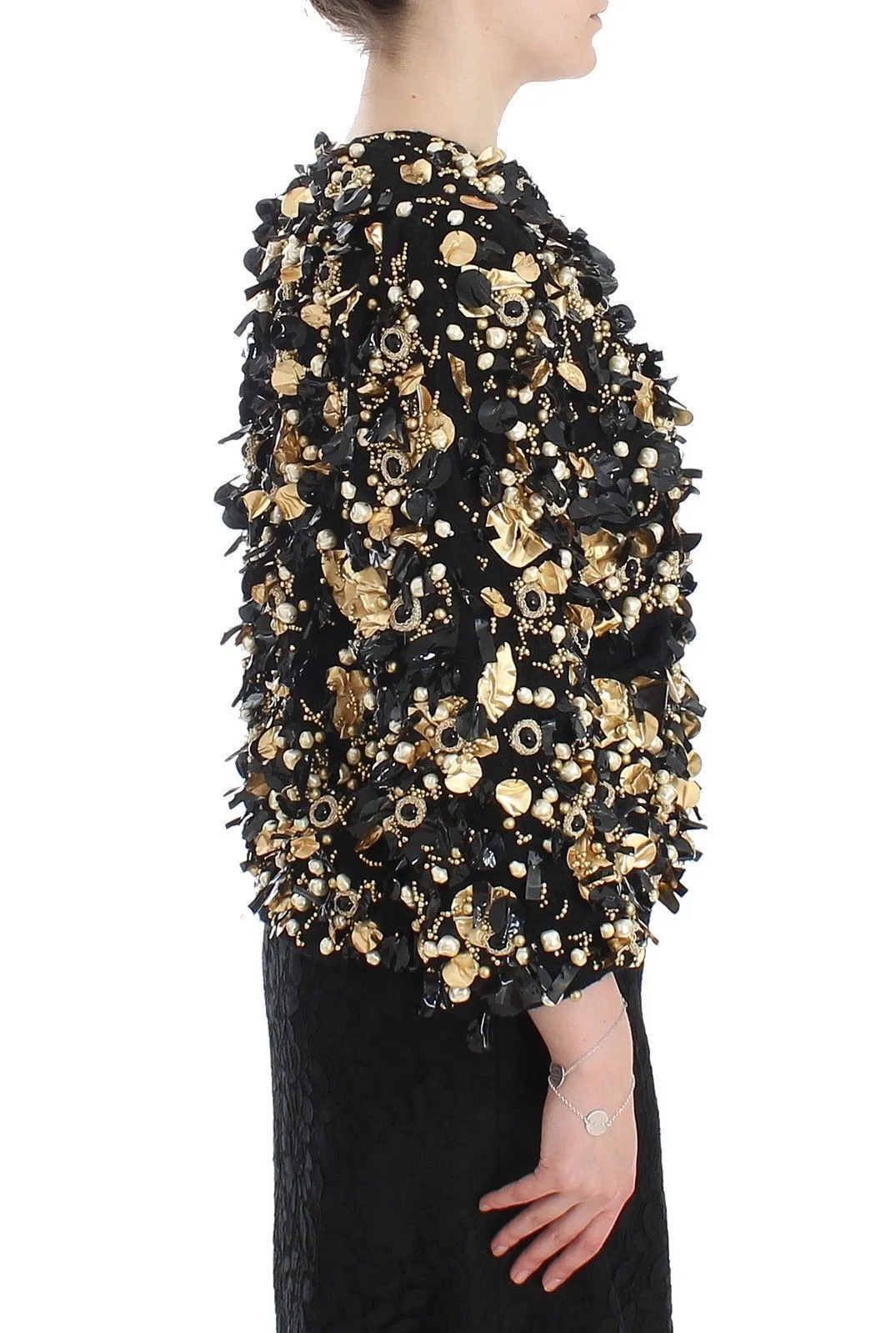 Black Gold Crystal SPECIAL PIECE Jacket