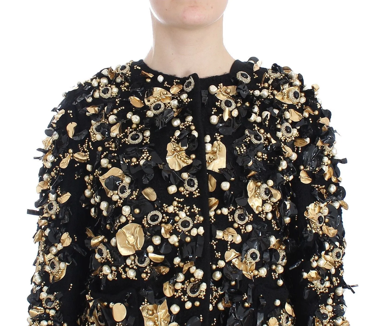 Black Gold Crystal SPECIAL PIECE Jacket