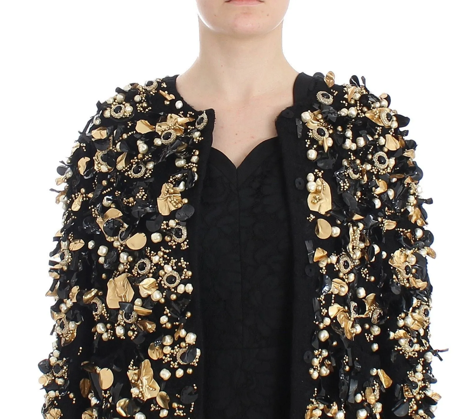 Black Gold Crystal SPECIAL PIECE Jacket