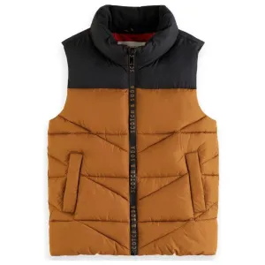 Bodywarmer With Repreve Filling - Teak