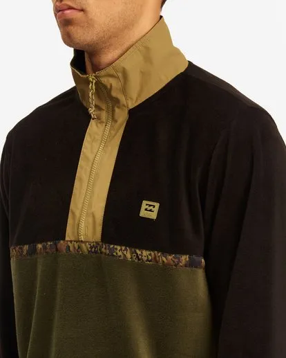 BOUNDARY LITE HALF ZIP MOCK NECK FLEECE