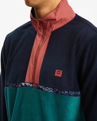 BOUNDARY LITE HALF ZIP MOCK NECK FLEECE