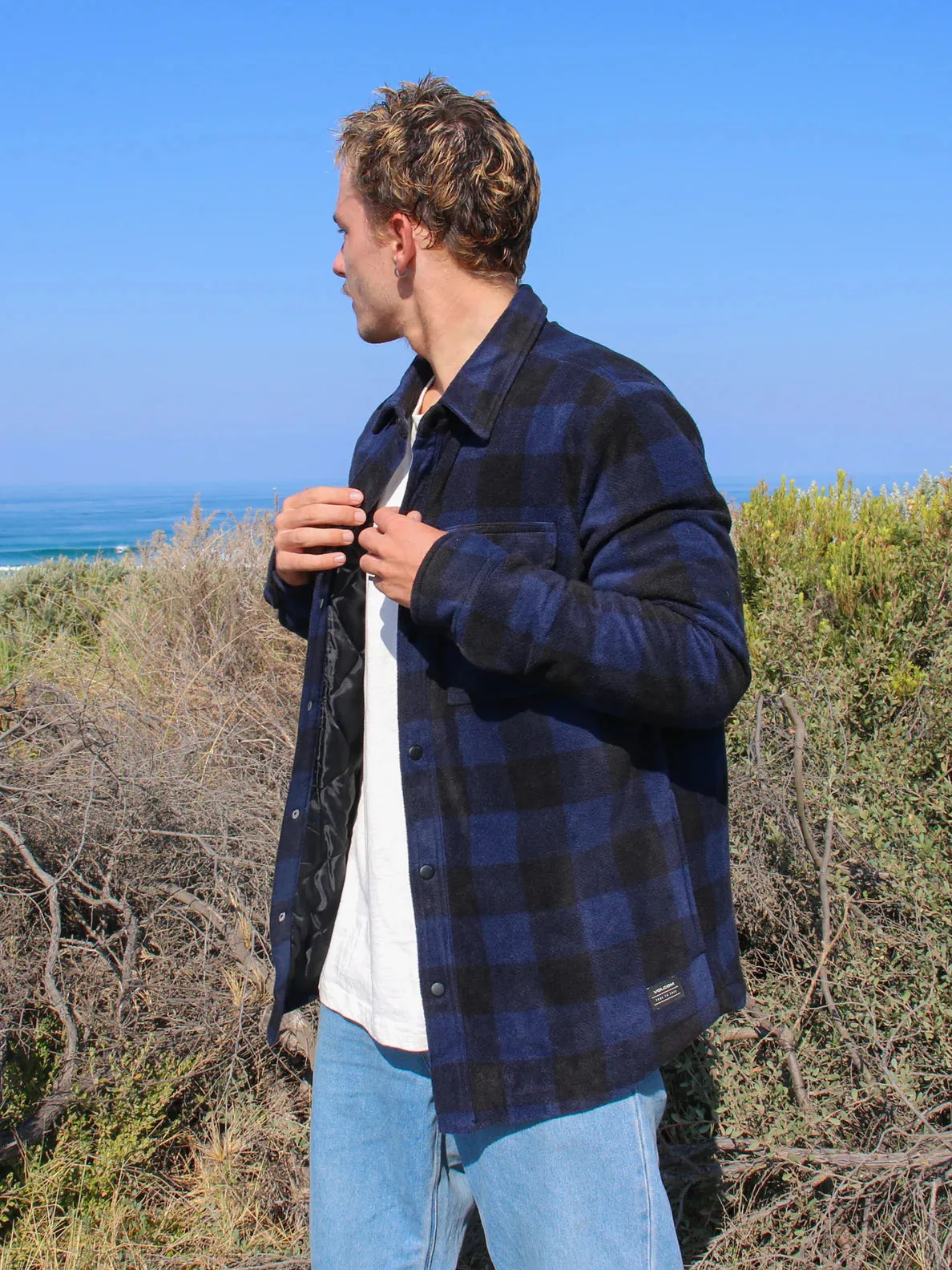 Bowered Fleece - Navy