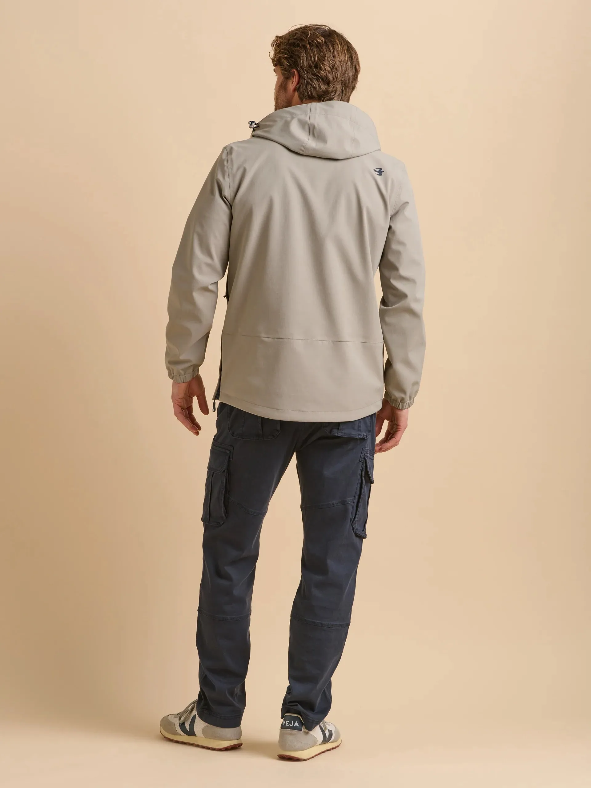 Brakeburn S Beige Over Head Jacket