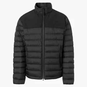 Burberry Logo Applique Lightweight Puffer Jacket Black