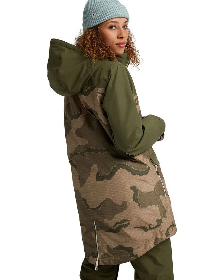 Burton Women's GORE‑TEX Eyris Snow Jacket - Keef / Barren Camo